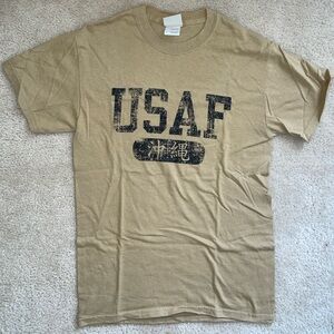 Gildan Tan USAF Graphic Tee